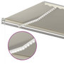 Voir la diapositive 5 : VIDAXL Auvent automatique avec capteur de vent et LED 500x300 cm Creme