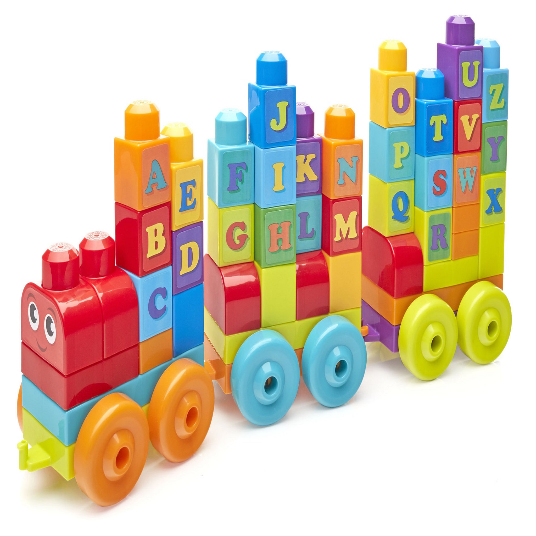 MEGA Mega Bloks Le train de l'alphabet