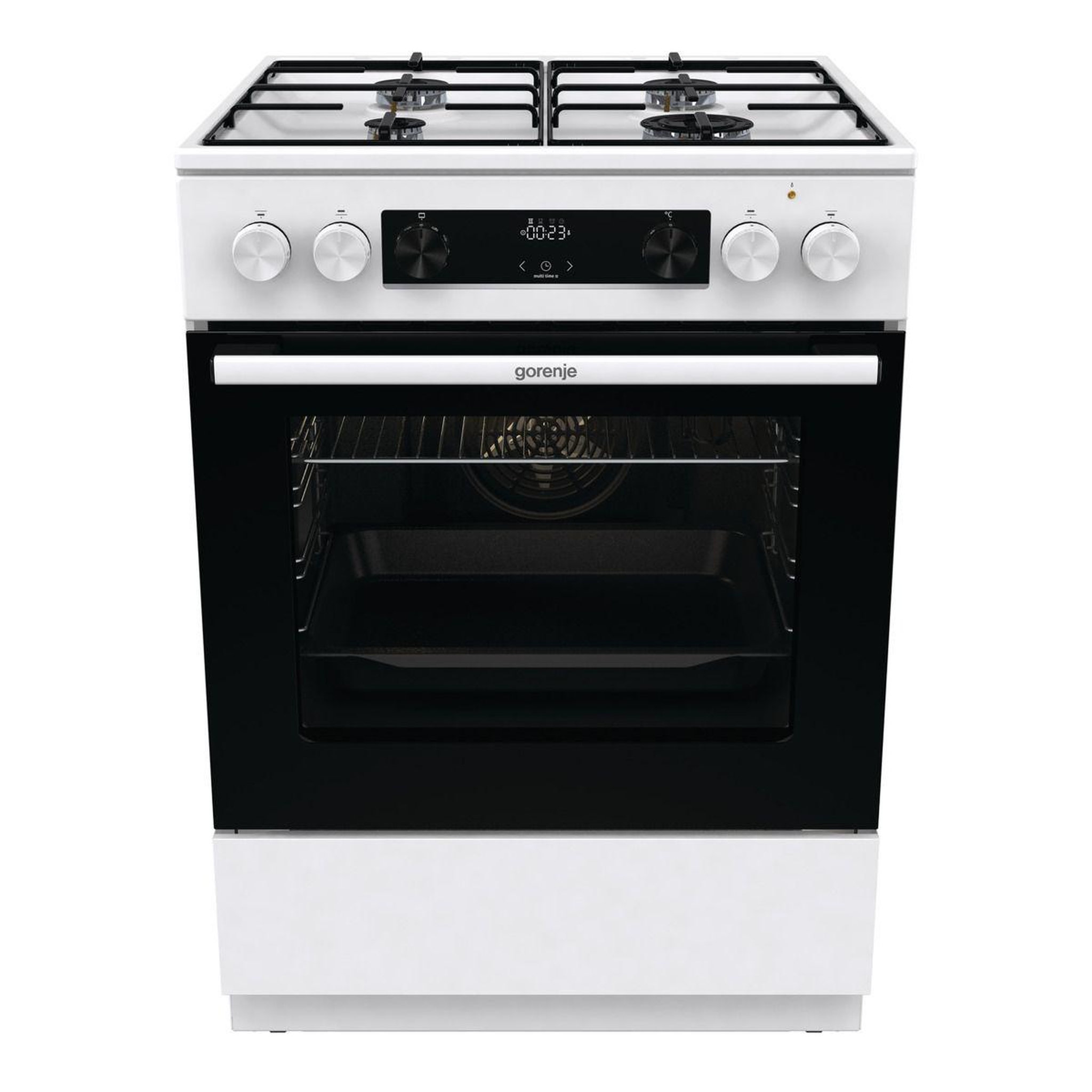 Voir la diapositive 2 : GORENJE Cuisinière gaz gks6c70wj