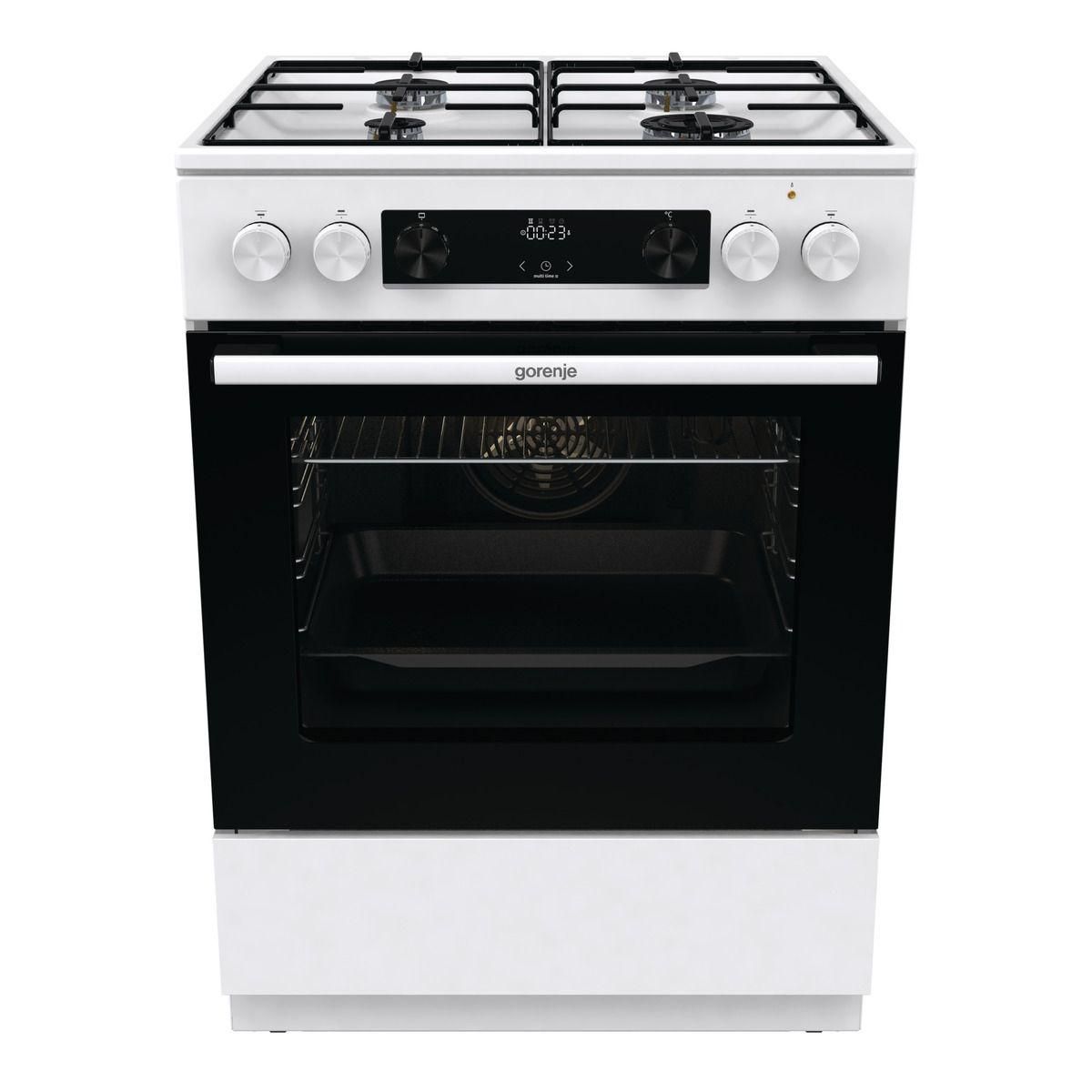 GORENJE Cuisinière gaz GKS6C70WJ