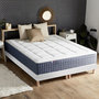 Voir la diapositive 5 : IDLITERIE Ensemble matelas ressort 7 zones KING STYLE, mémoire de forme, sommier, couette, oreillers