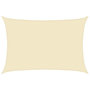 Voir la diapositive 2 : VIDAXL Voile d'ombrage 160 g/m^2 Creme 5x7 m PEHD