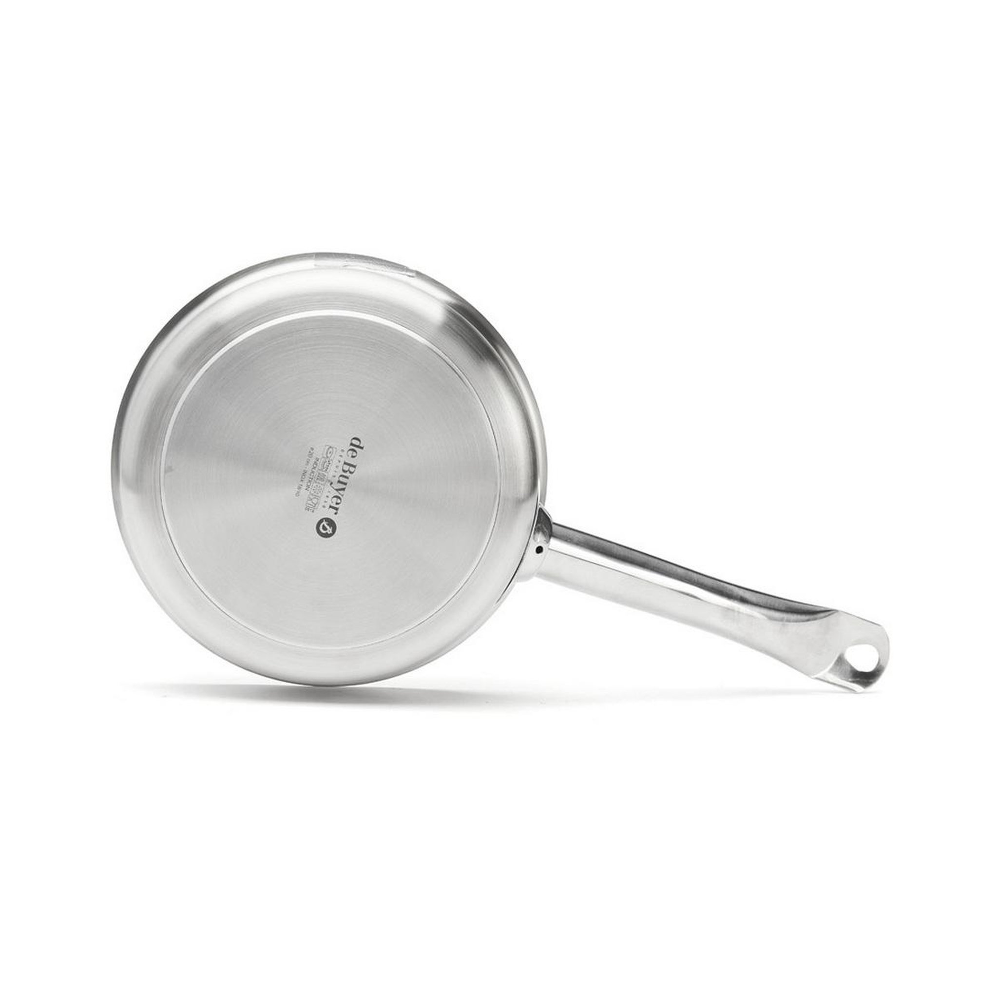Voir la diapositive 3 : De buyer Sauteuse 28cm inox sans couvercle - 3502.28