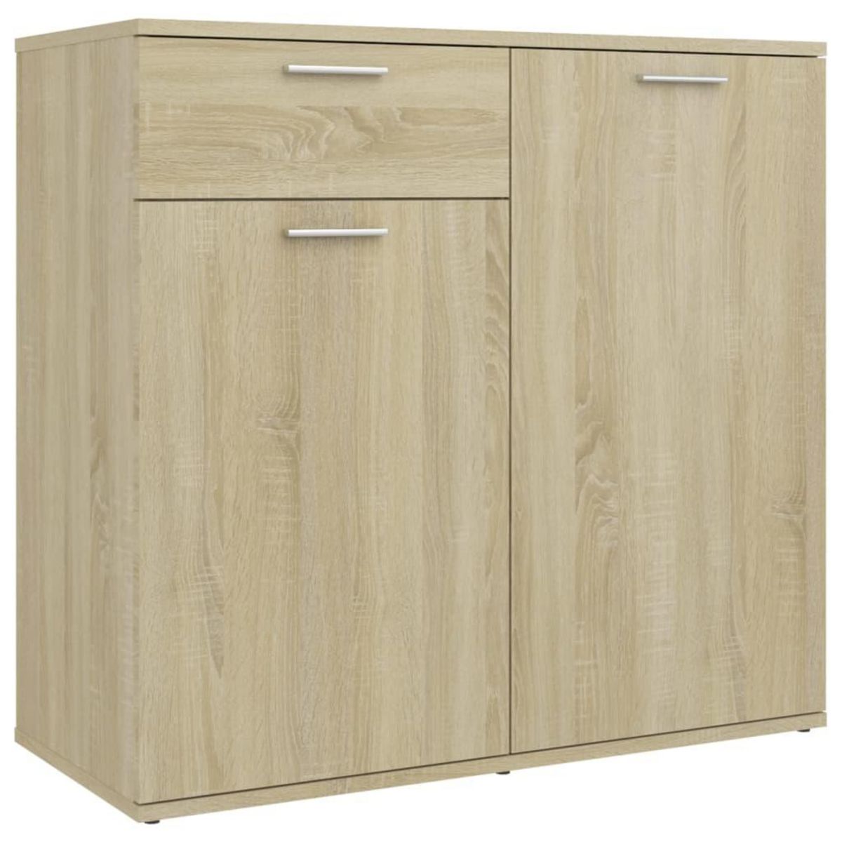 VIDAXL Buffet chene sonoma 80x36x75 cm bois d'ingenierie