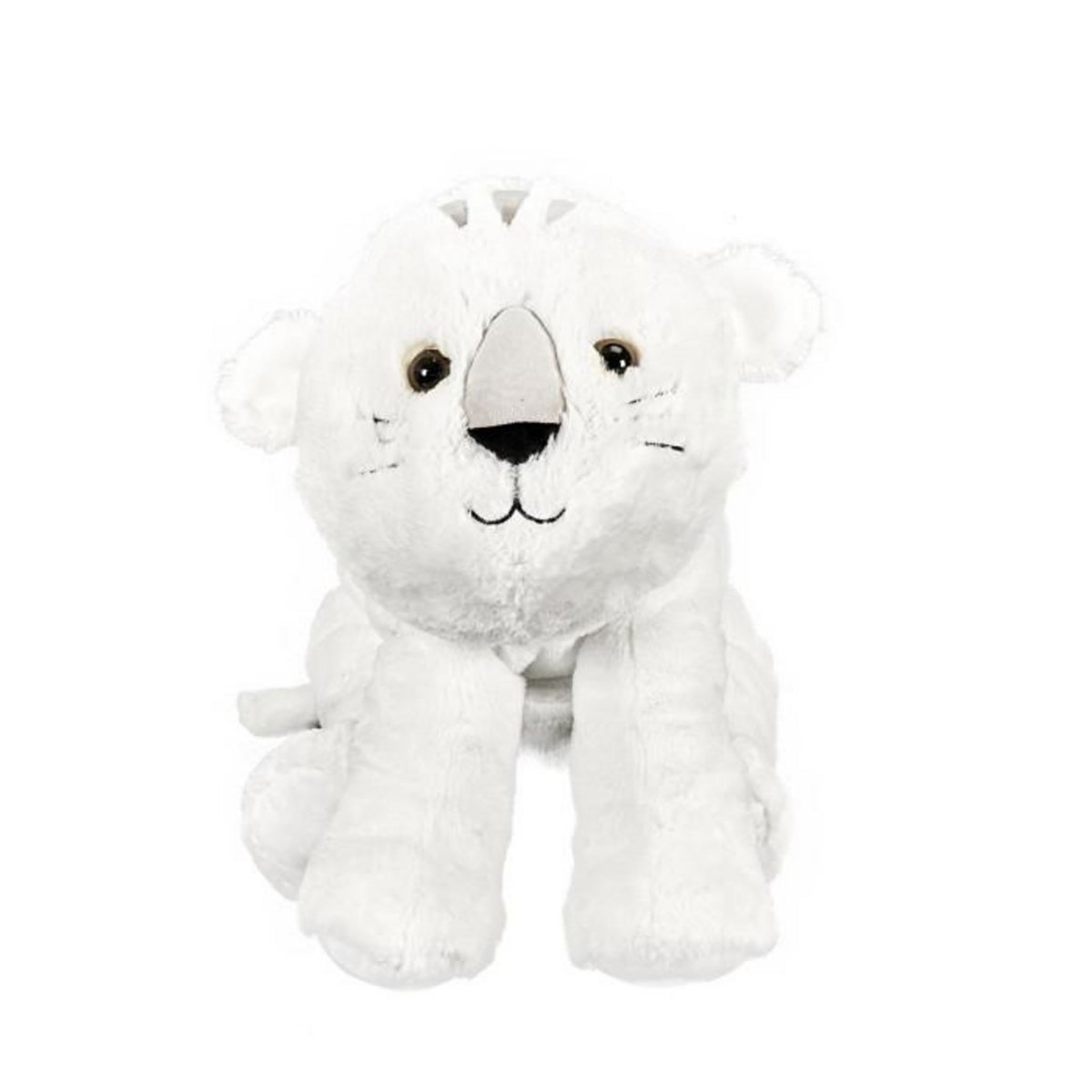 Paris Prix Peluche Enfant  Tigre  60cm Blanc