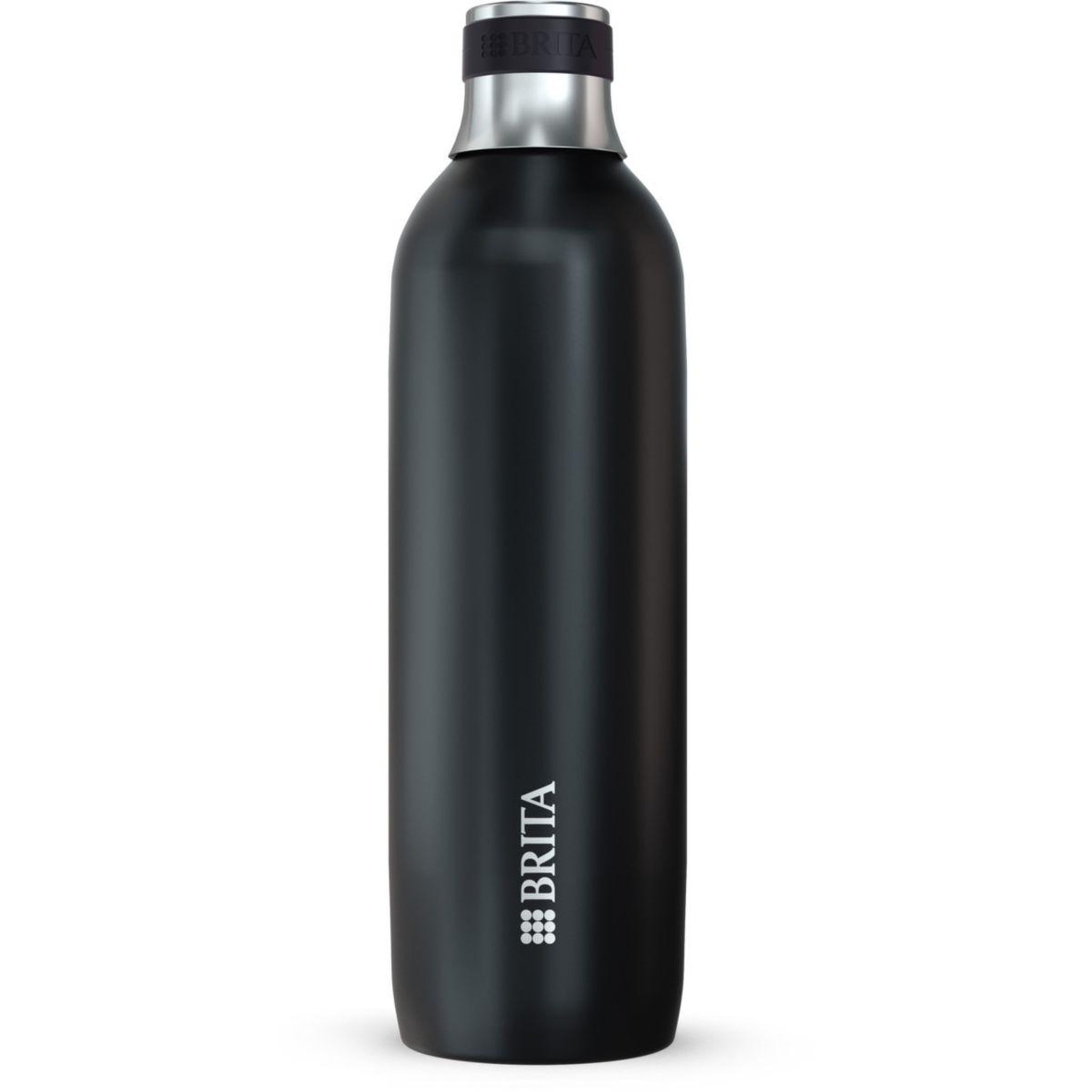 Voir la diapositive 1 : Brita Bouteille isotherme noire sodatrio 1l