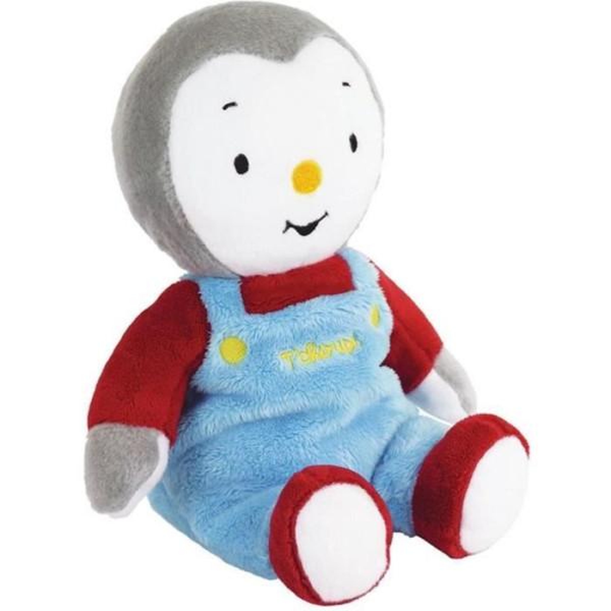 Voir la diapositive 3 : JEMINI T'choupi Peluche Bouillotte +/- 21 cm avec Micro Perles d'Argile - JEMINI - Apaise les maux de ventre et réchauffe.