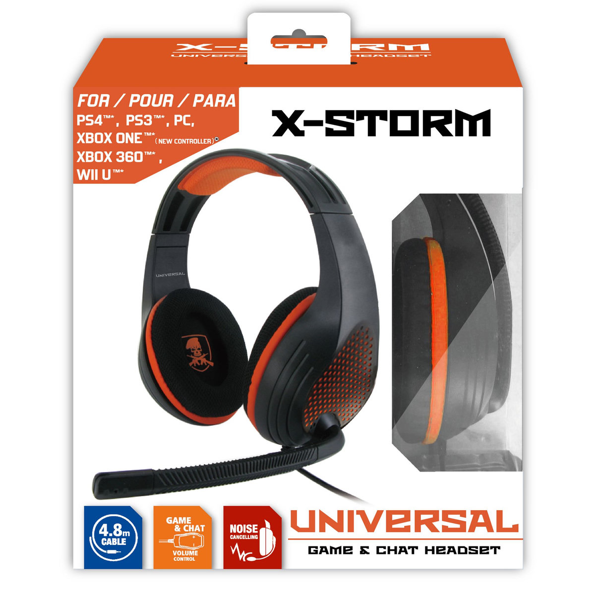 X-Storm X100 - Casque gaming universel