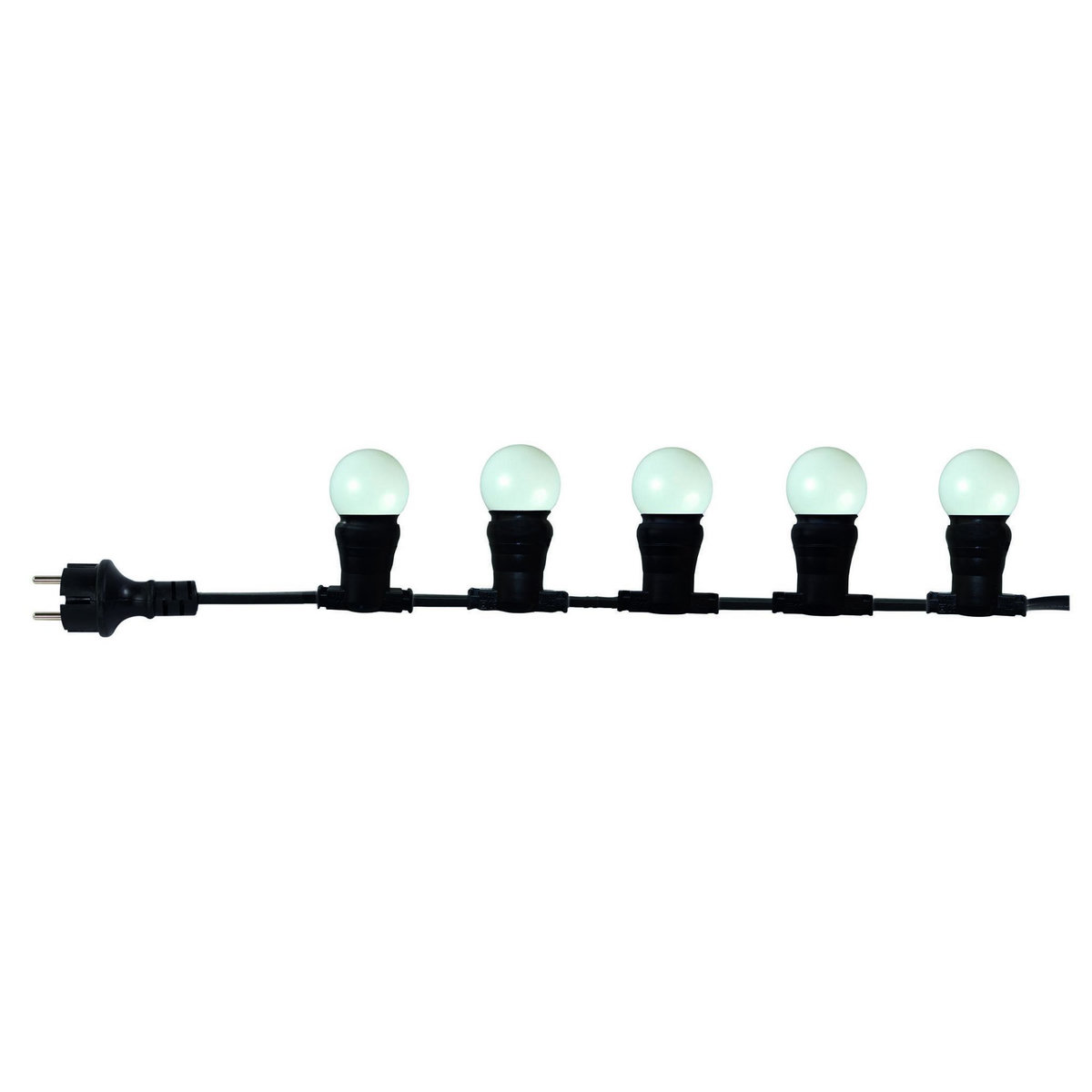 CENTRALE BRICO Guirlande extérieure 10 ampoules B22 blanc chaud 500 lumens Pro 10m TIBELEC