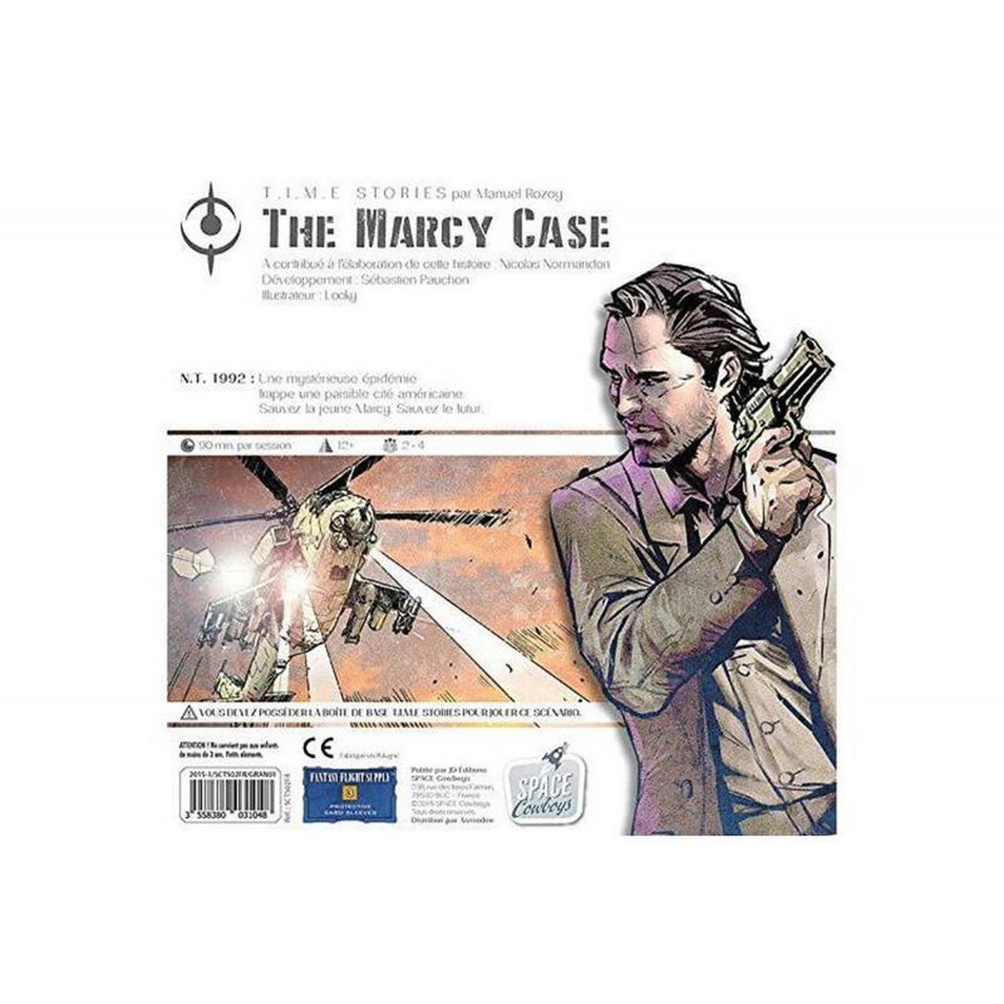 Voir la diapositive 4 : Asmodee Jeu de stratégie T.I.M.E Stories The Marcy Case Asmodee