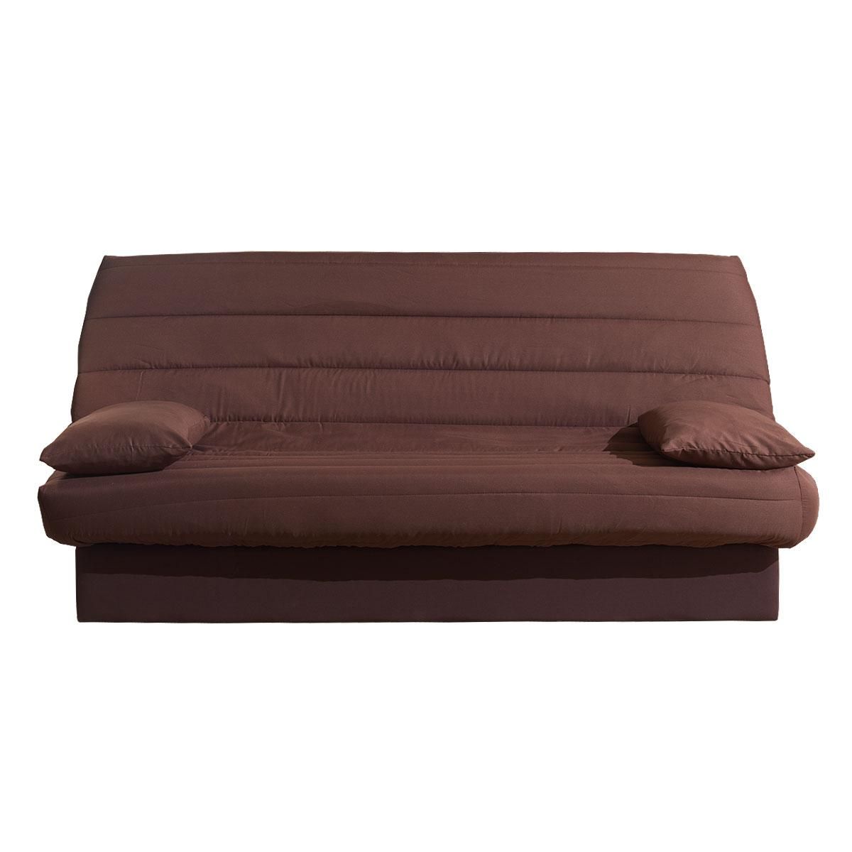 Banquette CLIC CLAC LUXEUIL matelas 12 cm mousse ferme 25 kg/m3