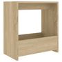 Voir la diapositive 2 : VIDAXL Table d appoint chêne sonoma 50x26x50 cm bois d ingénierie