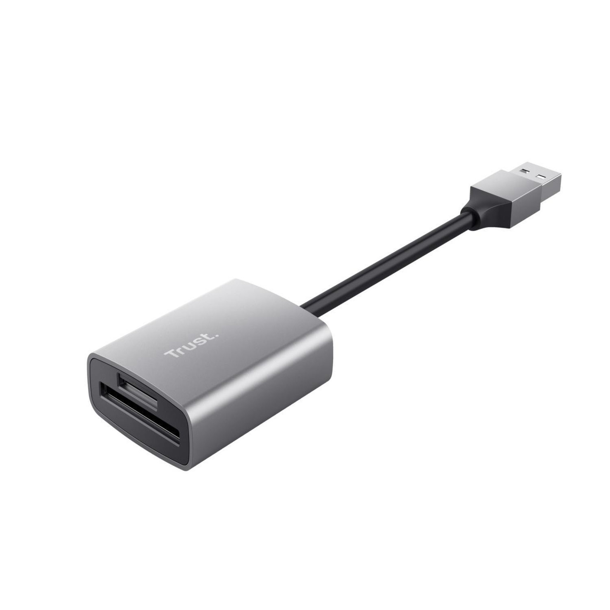Voir la diapositive 3 : Trust Trust dalyx lecteur de carte mémoire usb 3.2 gen 1 (3.1 gen 1) aluminium