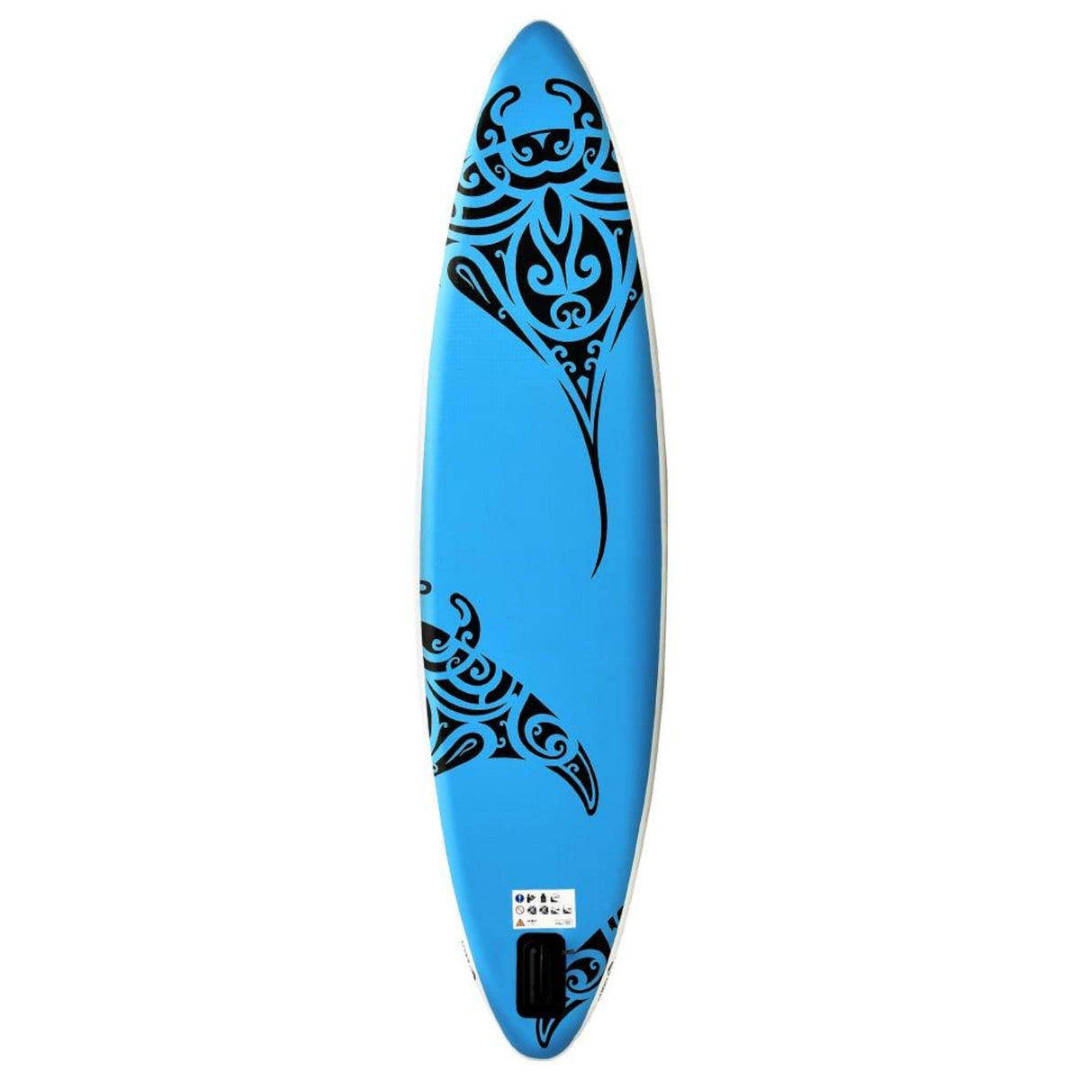 VIDAXL Ensemble de planche SUP gonflable 366x76x15 cm bleu