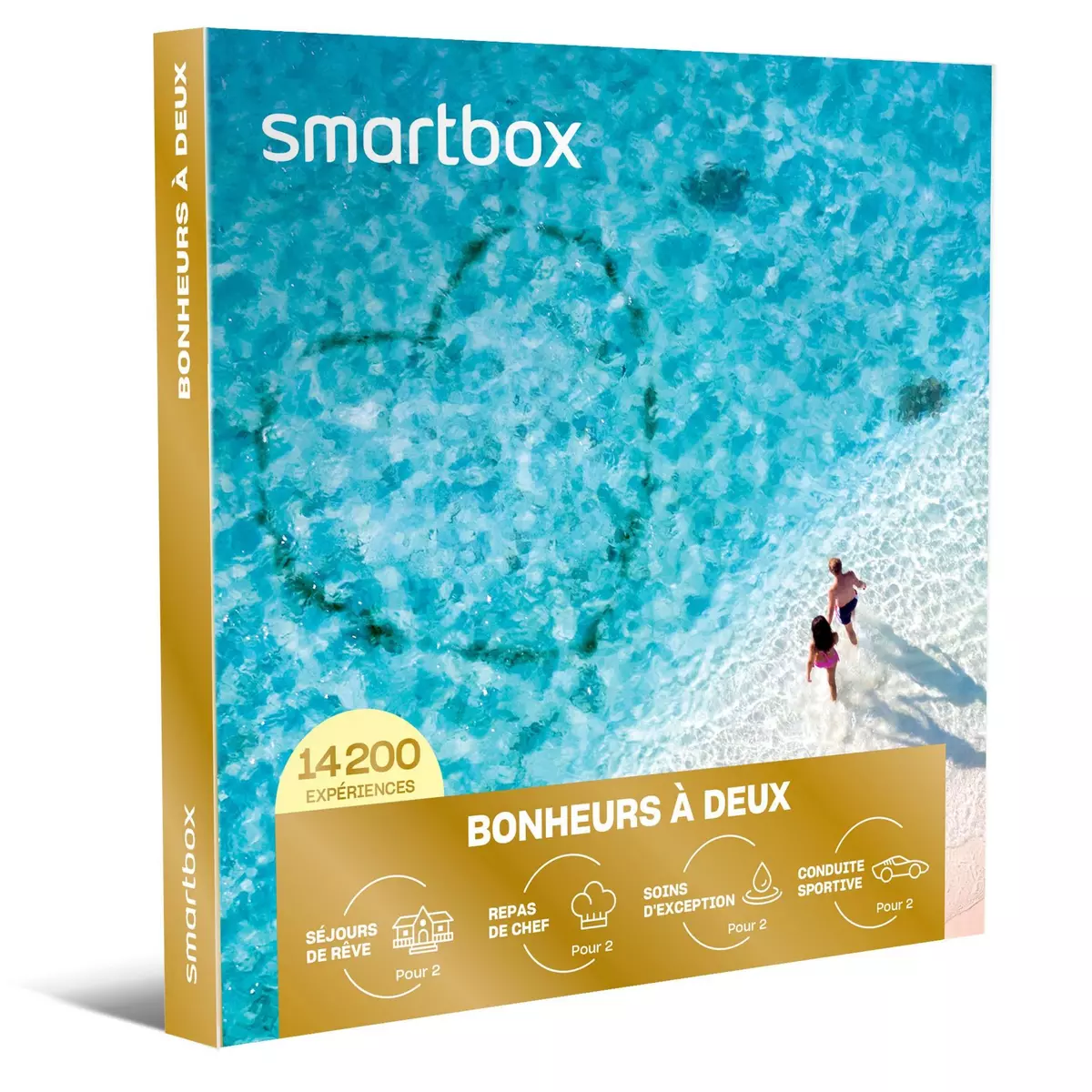 Smartbox Bonheurs à deux - Coffret Cadeau Multi-thèmes
