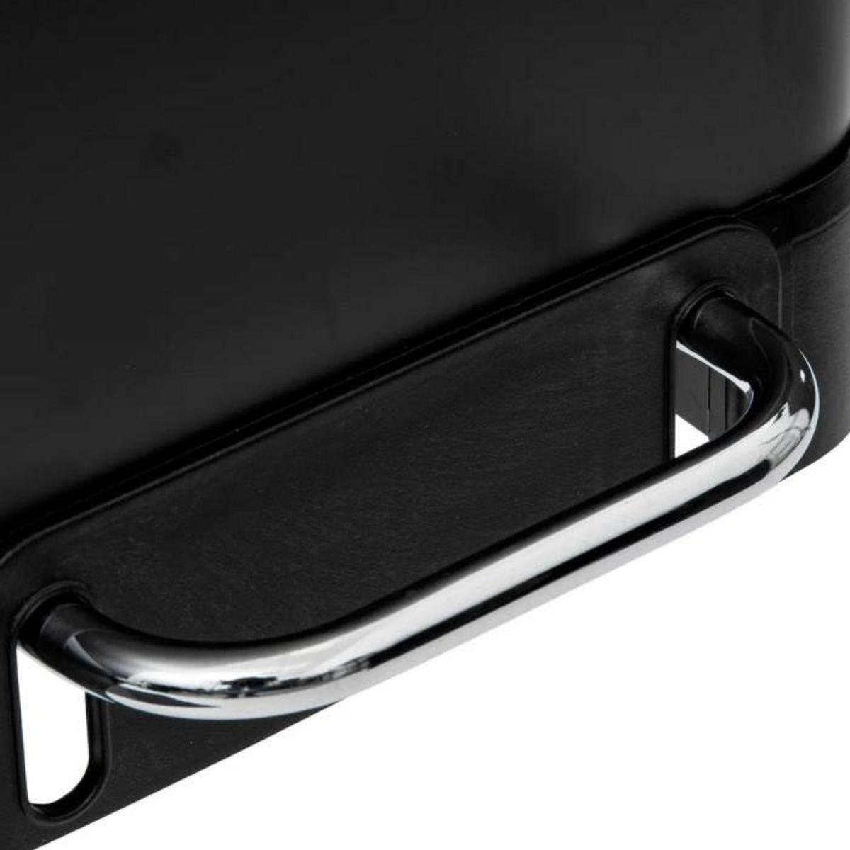 FIVE Poubelle de Tri 2 Bacs en Métal  Ariane  30L Noir