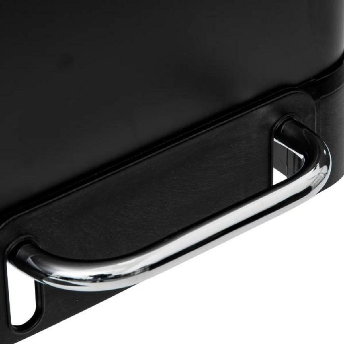 FIVE Poubelle de Tri 2 Bacs en Métal  Ariane  30L Noir