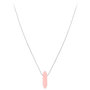Voir la diapositive 3 : SC CRYSTAL Collier SC Crystal orné d'un quartz rose