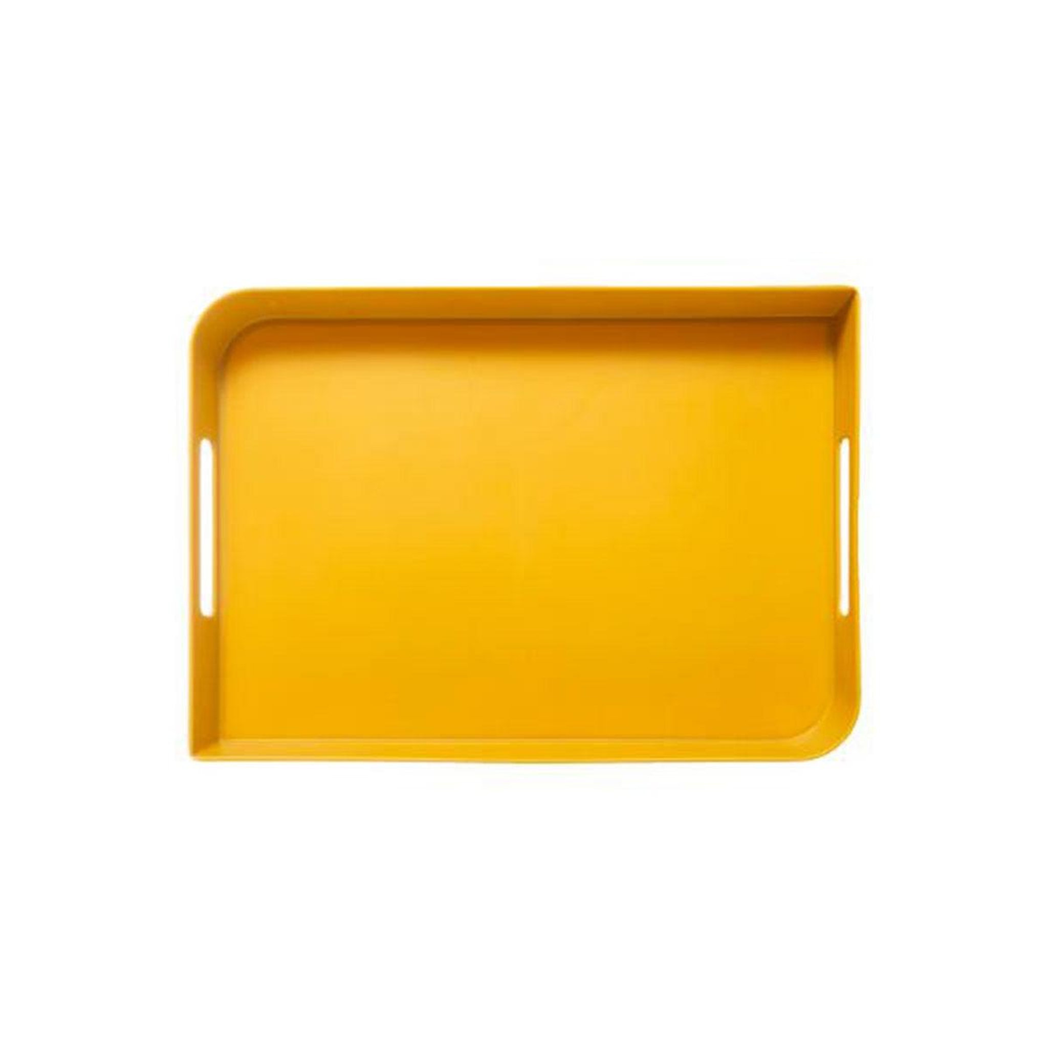 Voir la diapositive 2 : FIVE Plateau de service  modern  35cm moutarde