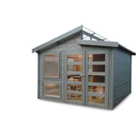 Habitat et Jardin Abri jardin bois  Merano  - 8.92 m² - 2.99 x 2.99 x 2.64 m - 28 mm