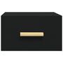 Voir la diapositive 5 : VIDAXL Tables de chevet murales 2 pcs noir 35x35x20 cm