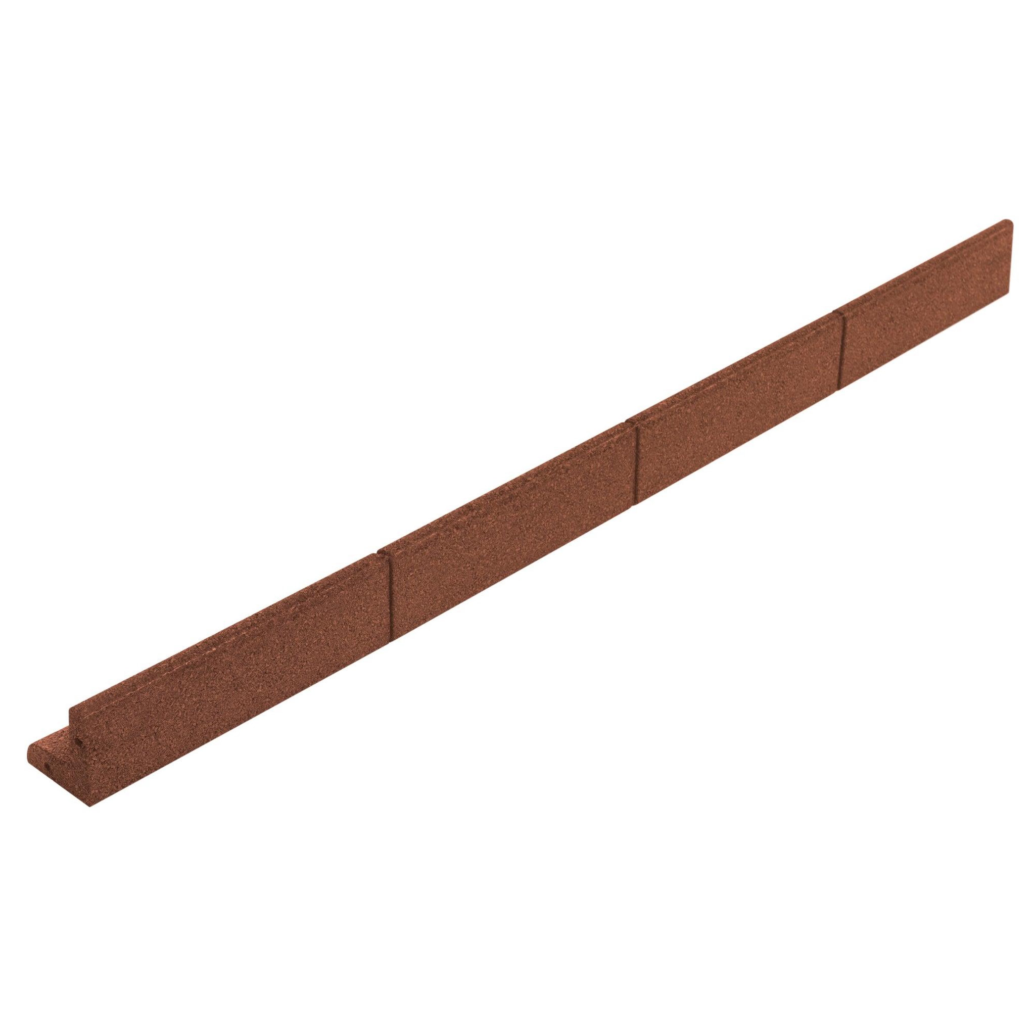 Voir la diapositive 2 : MONSTERSHOP Lot de 12 bordures de jardin flexibles en caoutchouc 1,2 m & maillet
