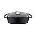 BAUMALU Cocotte réctagulaire aluminium 33cm noir - 382983