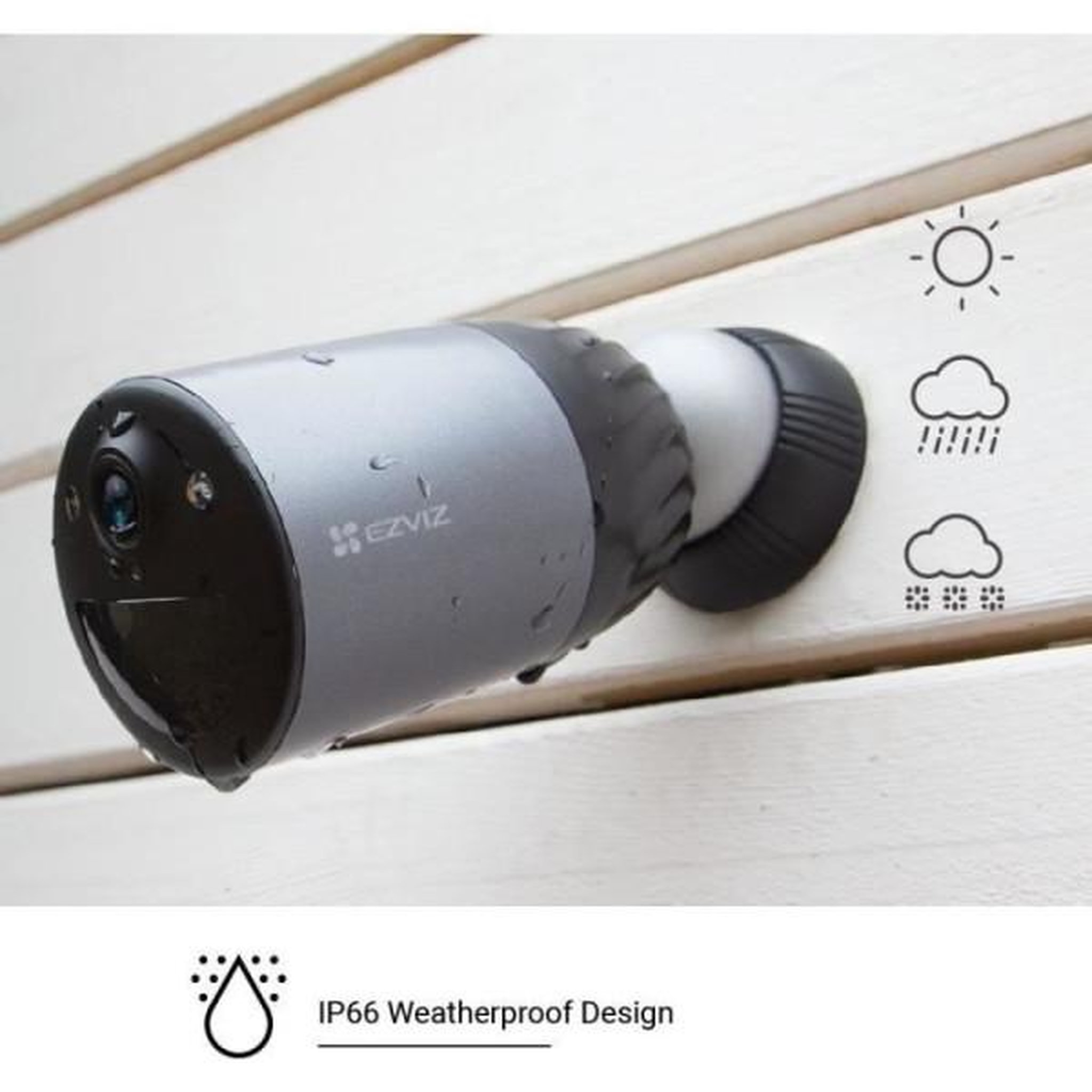 Voir la diapositive 6 : EZVIZ Caméra de surveillance wifi sur batterie bc1c 4k pro kit