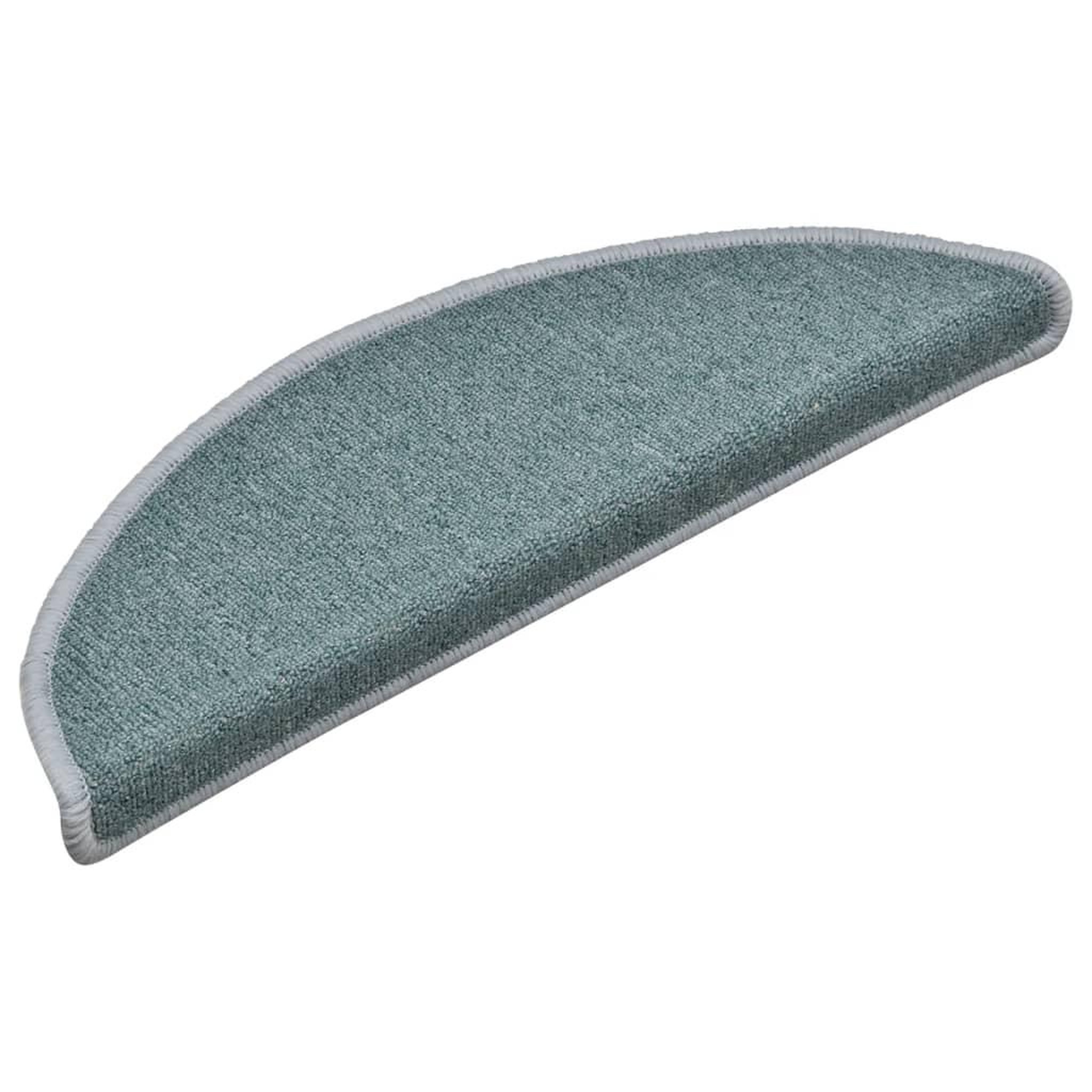 Voir la diapositive 3 : VIDAXL Tapis de marches d'escalier 15 pcs Bleu 56x17x3 cm