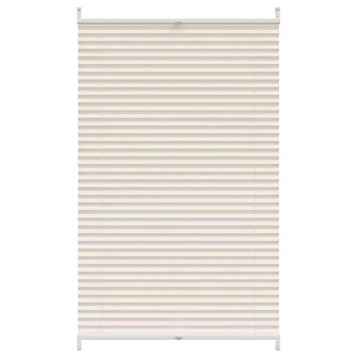 VIDAXL Store plisse 70x150 cm Creme