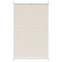 Voir la diapositive 2 : VIDAXL Store plisse 70x150 cm Creme