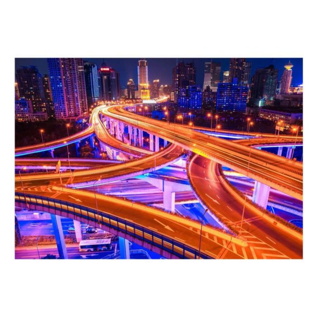 Paris Prix Papier Peint  Spiderweb of Roads