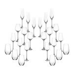BJORN Set de verres complet LAGOM - 24 pièces