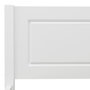 Voir la diapositive 5 : VIDAXL Cadre de lit sans matelas bois massif de pin blanc 200x200 cm