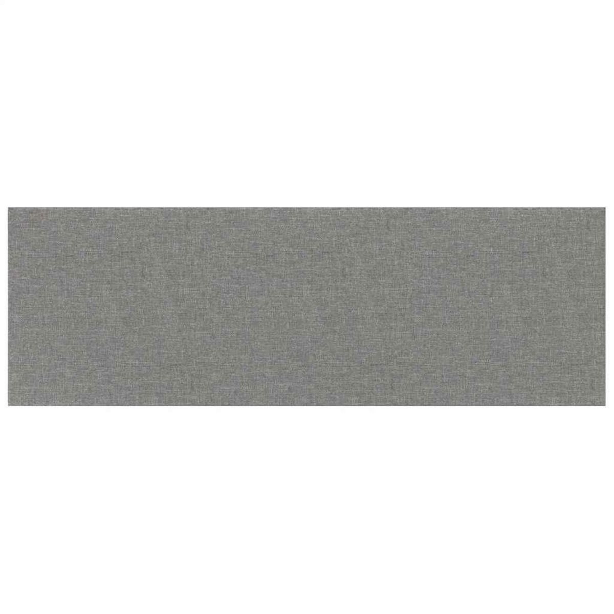 VIDAXL Panneaux muraux 12 pcs Gris clair 90x30 cm Tissu 3,24 m^2