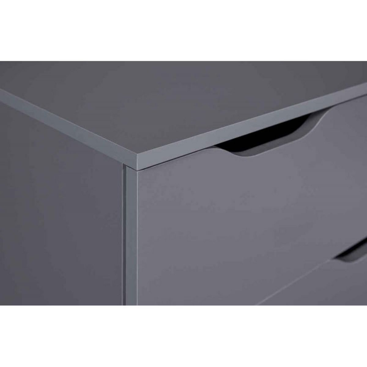 Commode haute meuble de rangement 6 tiroirs  FALONE