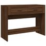 Voir la diapositive 2 : VIDAXL Table console Chene marron 100x39x75 cm Bois d'ingenierie