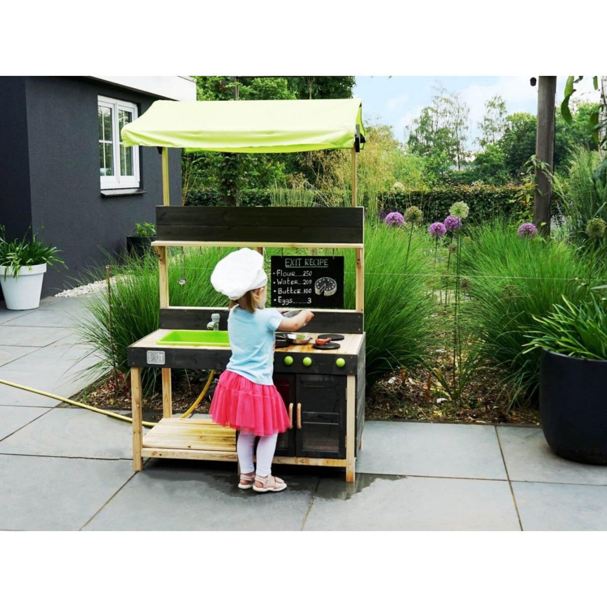 EXIT TOYS Cuisine d'extérieur en bois pour enfant Yummy 300 - Exit Toys