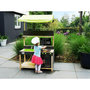 Voir la diapositive 5 : EXIT TOYS Cuisine d'extérieur en bois pour enfant Yummy 300 - Exit Toys