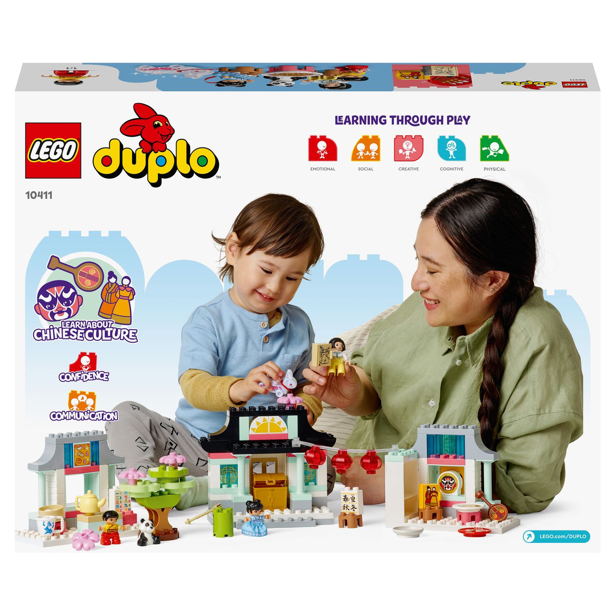 Voir la diapositive 9 : LEGO Duplo Ma ville 10411 Découvrir la culture chinoise, Jouet Éducatif, avec Figurine Panda, et Briques
