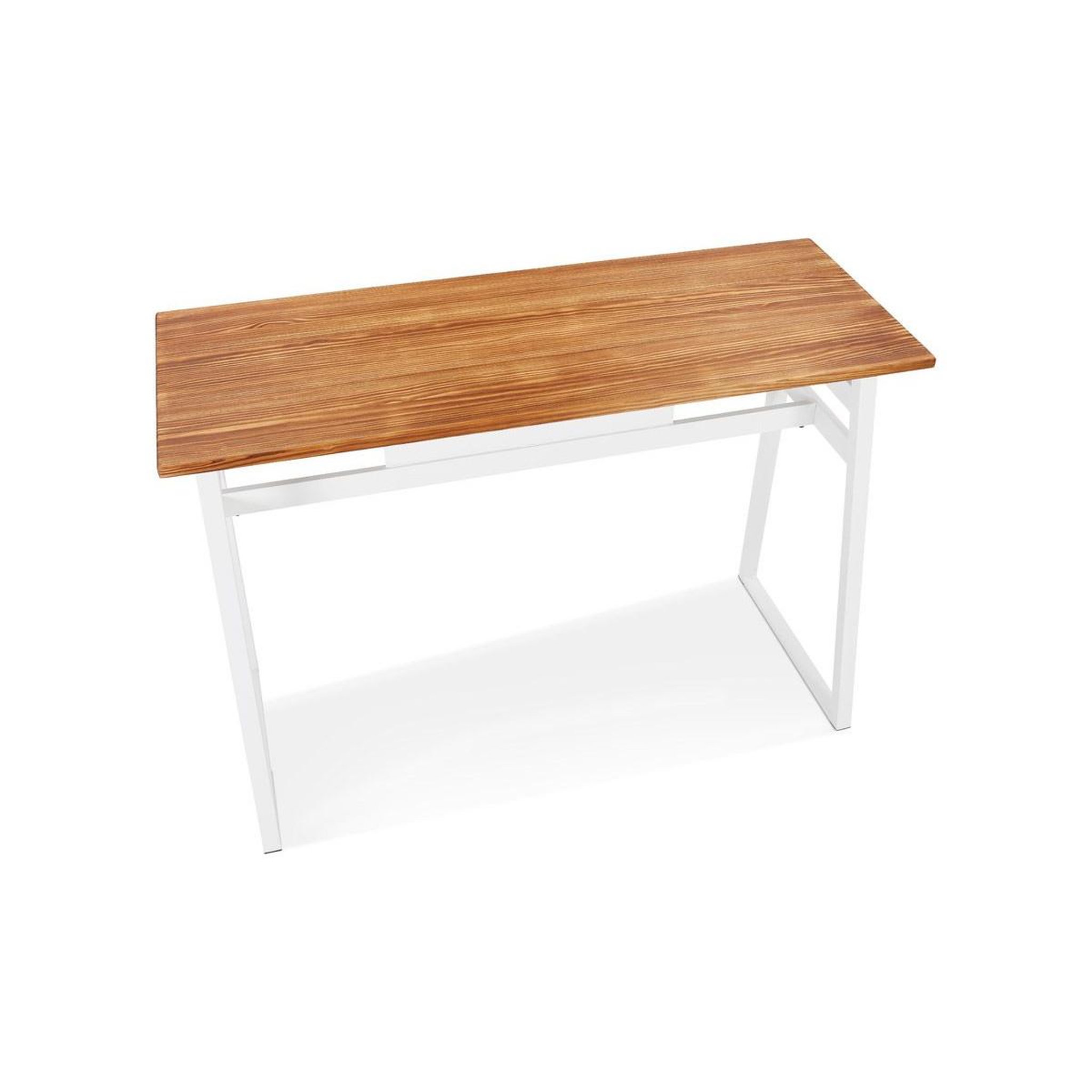 Voir la diapositive 6 : Paris Prix Table de bar en bois design  javier  150cm blanc