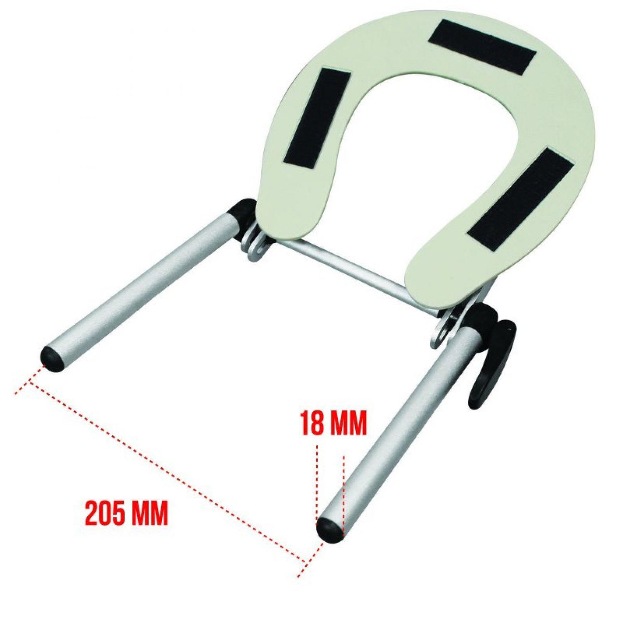 Voir la diapositive 4 : VIVEZEN Support têtière, appuie tête en aluminium pour table de massage