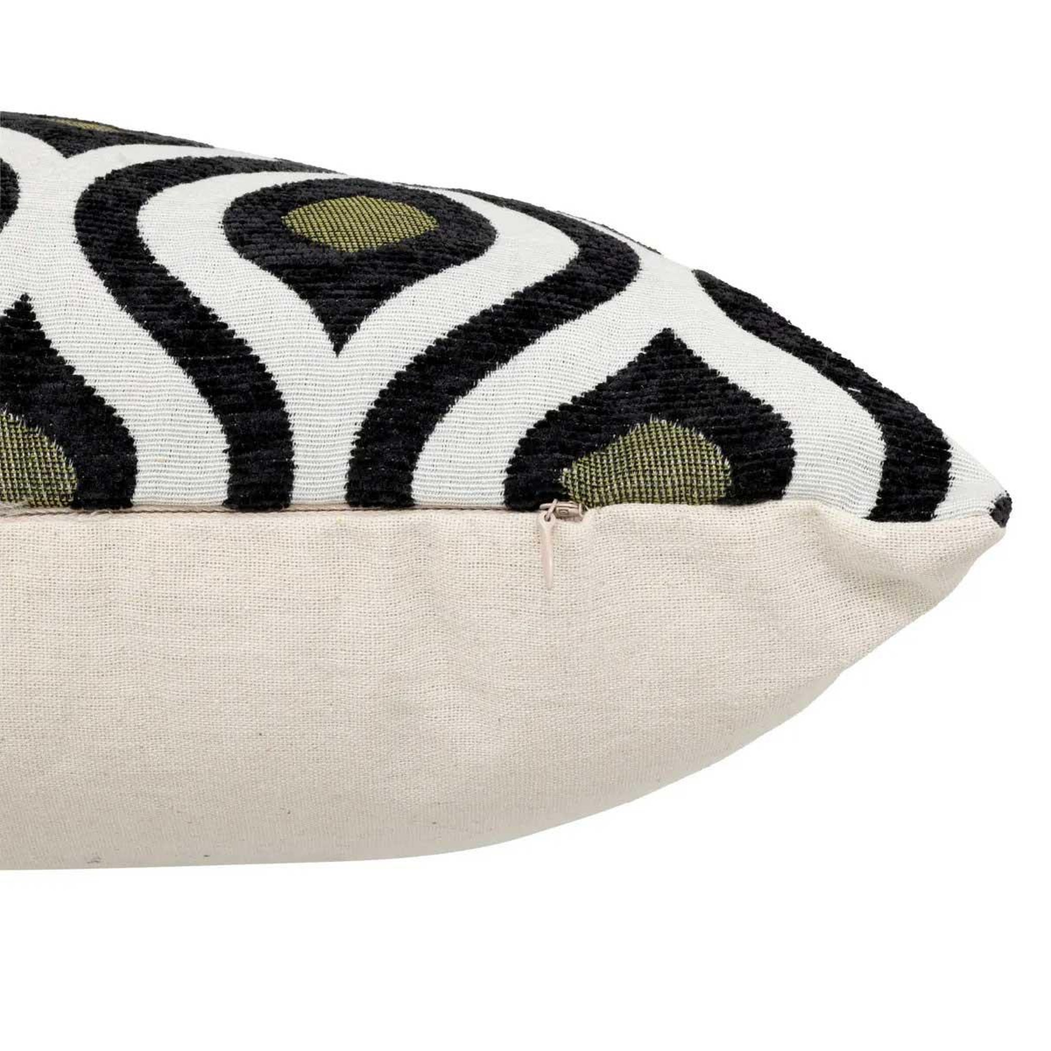 Voir la diapositive 2 : ATMOSPHERA Coussin déco jacquard  twisted lime  38x58cm multicolore