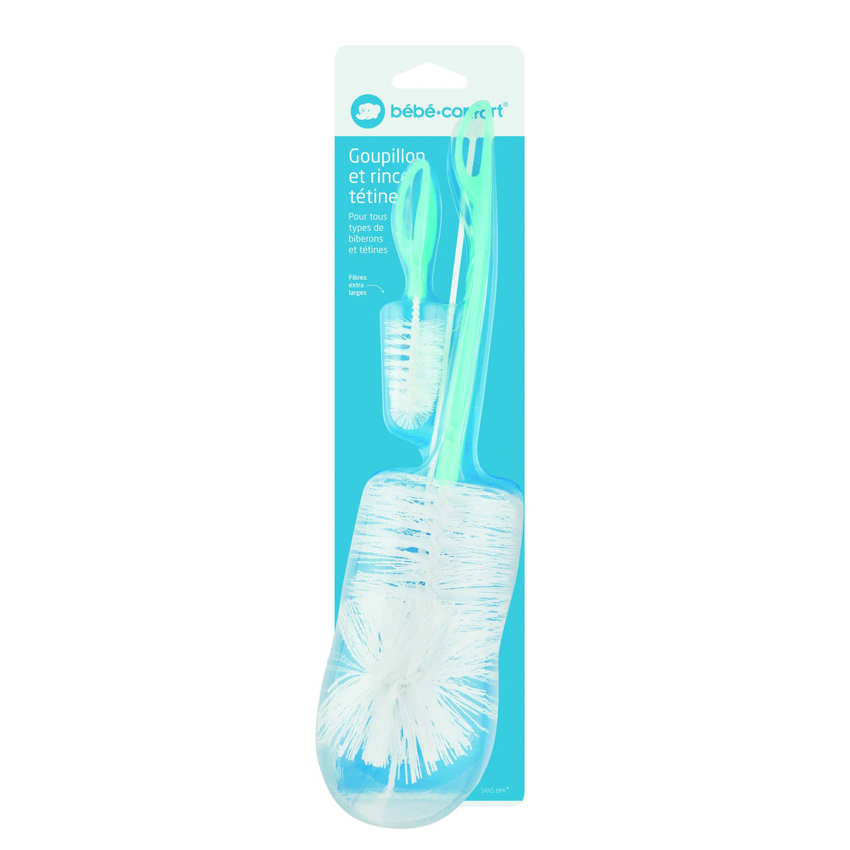 Bebe Confort Goupillon col large + rince tétine