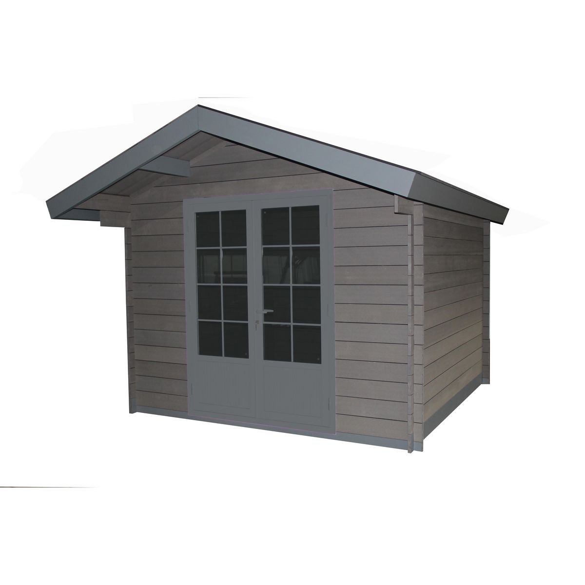 GREEN OUTSIDE Abri de jardin bois - 7,7m² - BEREVO