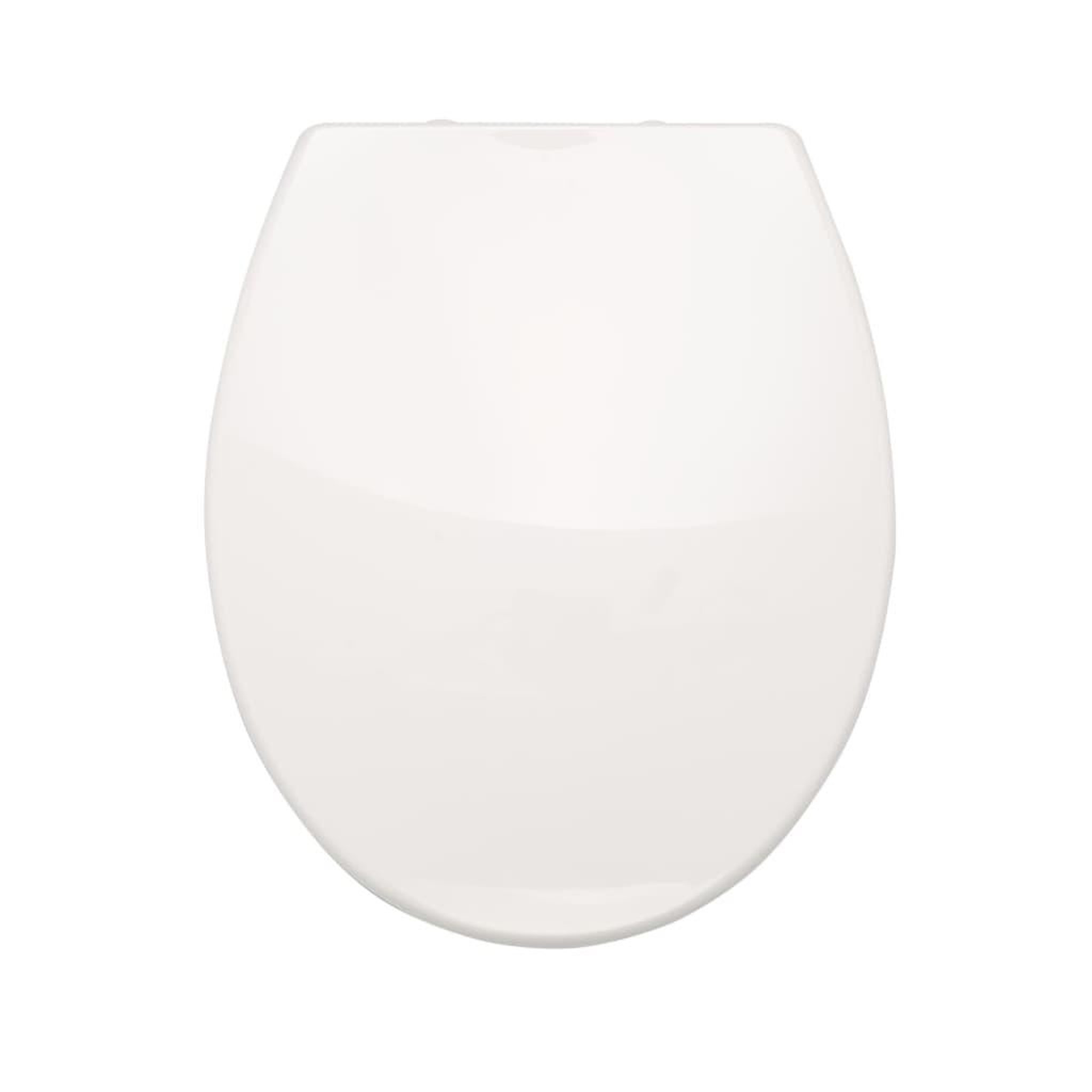 Voir la diapositive 4 : RIDDER RIDDER Siege de toilette a fermeture en douceur generation blanc