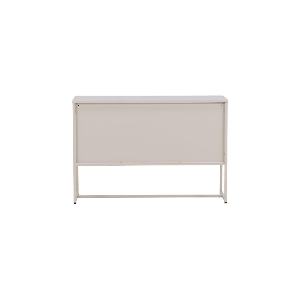 Paris Prix Bahut 3 Portes en Métal  Malla  120cm Beige