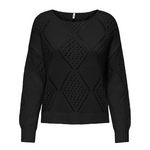 Only Pull  Femme Only Patricia. Coloris disponibles : Noir