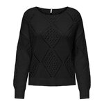 Only Pull  Femme Only Patricia. Coloris disponibles : Noir
