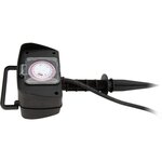 ZENITECH Multiprise 1.5m piquet 2 prises 16A + programmateur